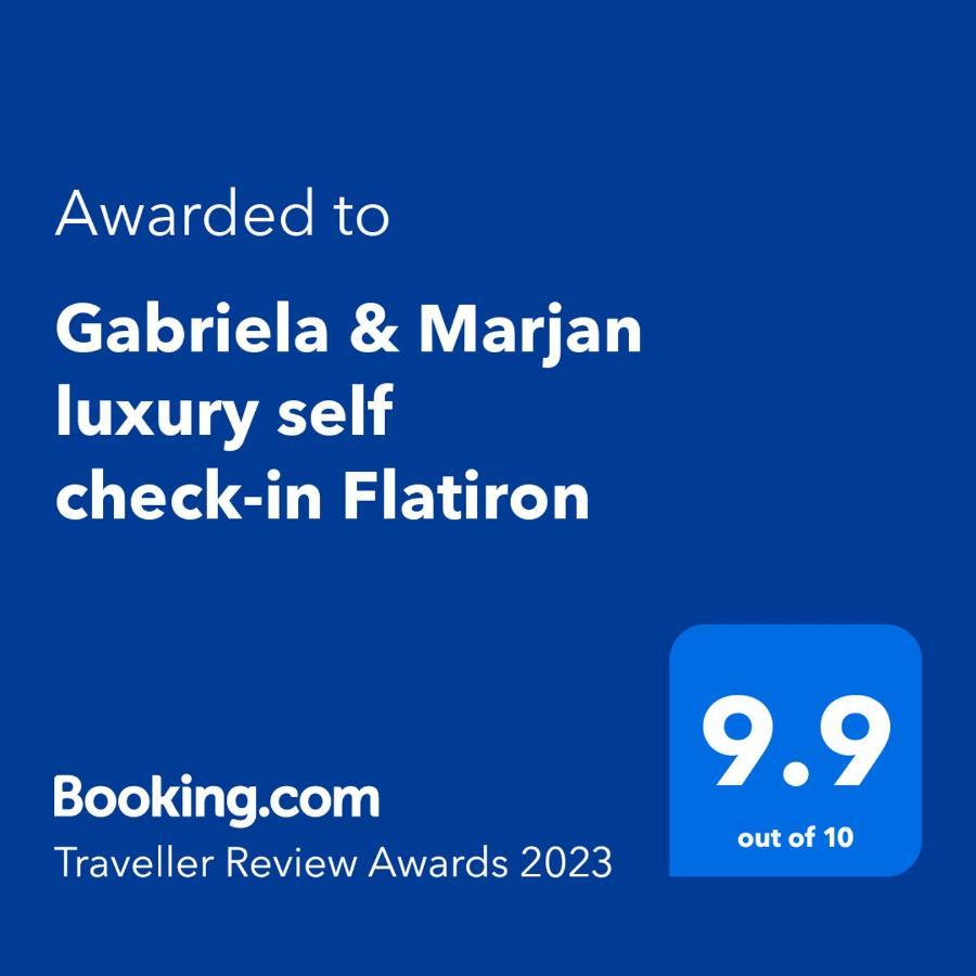 Ferienwohnung Gabriela&Marjan luxury self check-in Flatiron Skopje Exterior foto