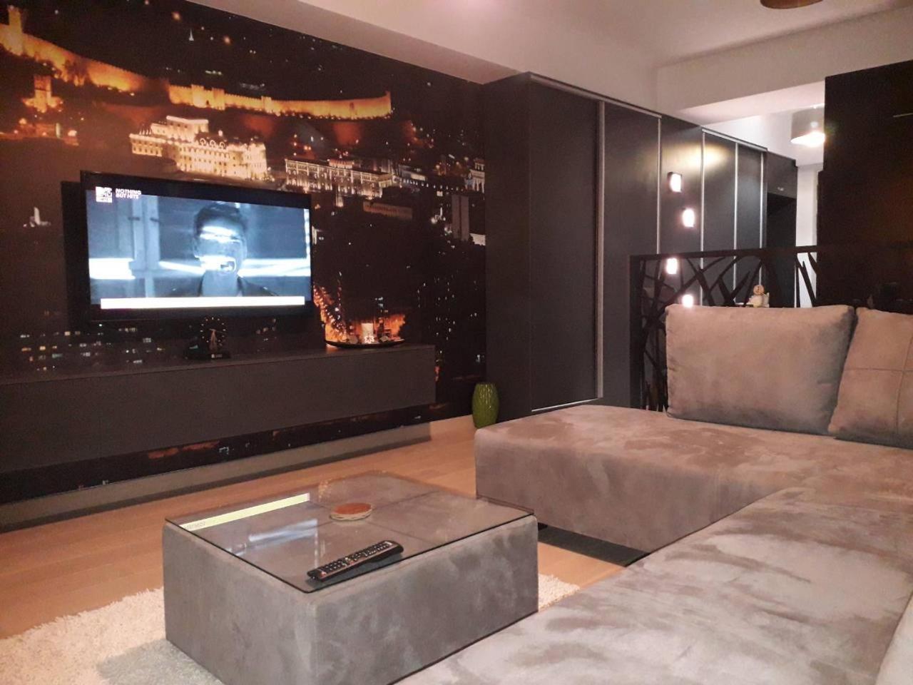 Ferienwohnung Gabriela&Marjan luxury self check-in Flatiron Skopje Exterior foto
