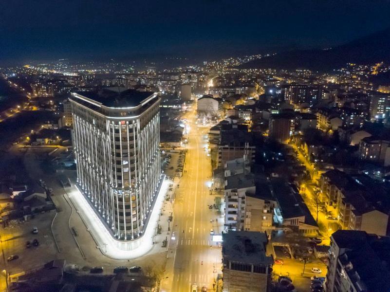 Ferienwohnung Gabriela&Marjan luxury self check-in Flatiron Skopje Exterior foto